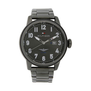 Tommy Hilfiger pánské šedé hodinky - 000 (0) 1791313